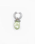 Baroque Green Mono Loop - Silver
