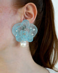 Polar Mint Orchid Mono Loop