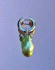 Baroque Green Mono Loop - Silver