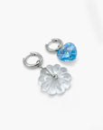 Primavera Silver & Blue Earrings