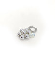 Flora single earring - silver