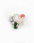 Flora single earring - silver