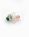 Flora single earring - silver