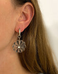 Primavera Silver & Blue Earrings