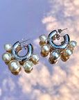 Unlocked Silver Earrings
