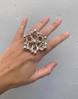 Pearly Daisy Ring 