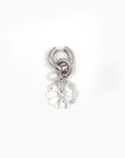 Mono boucle Flora - argentée