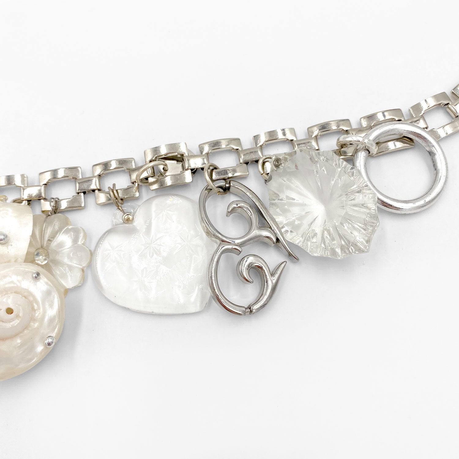 Flora single earring - silver 