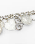 Flora single earring - silver 