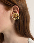 Earcuff Marguerite doré