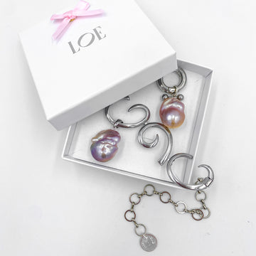 Coffret Collier & mono boucle La Peregrina