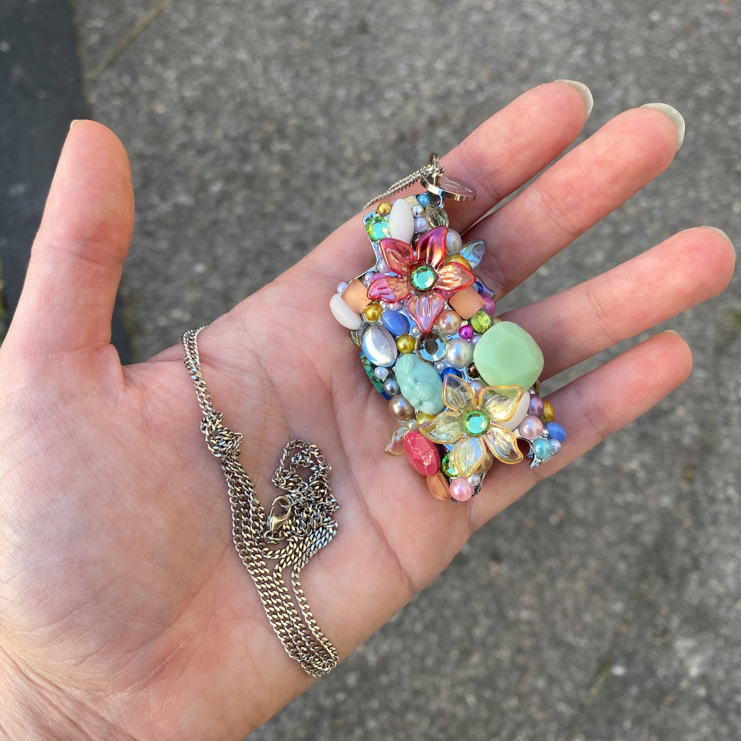 SUNSET Lighter Case Necklace 