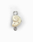 Flora single earring - silver 