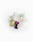 Flora single earring - silver 