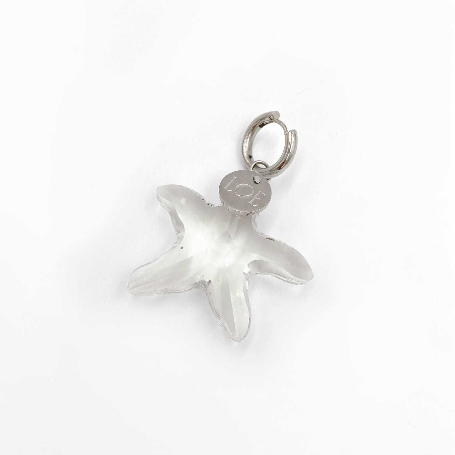 Flora single earring - silver 
