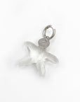 Flora single earring - silver 
