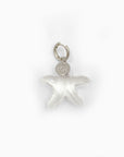 Flora single earring - silver 