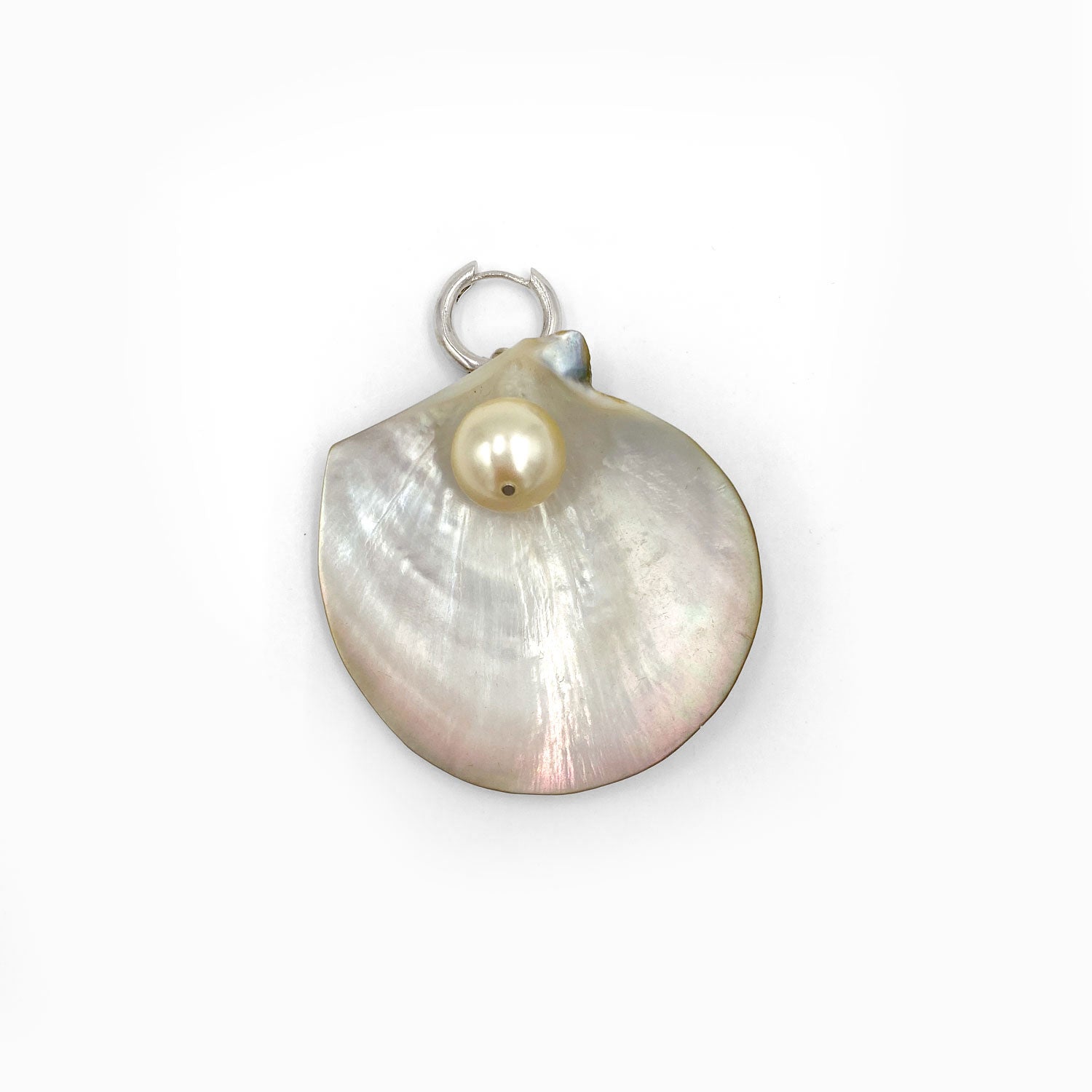 Flora single earring - silver 