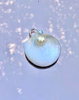 Flora single earring - silver 
