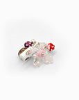Flora single earring - silver 