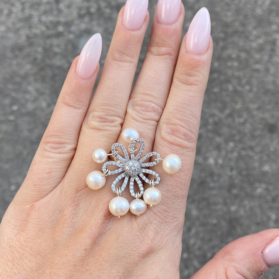 Bague Oyster Flower