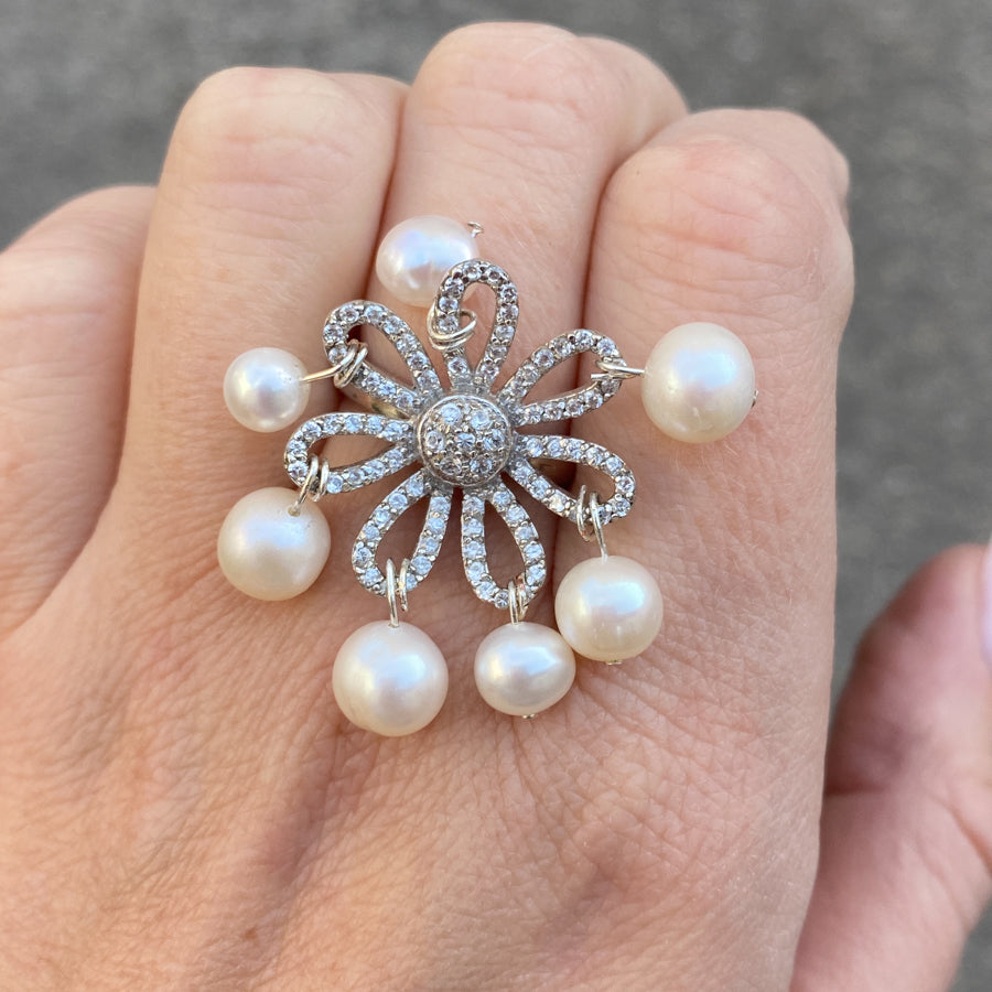 Bague Oyster Flower