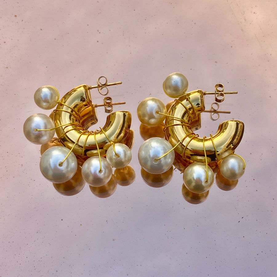 Boucles d'oreilles Unlocked Gold