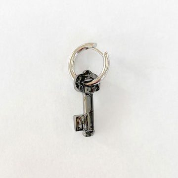 Mono boucle Key Ring Black
