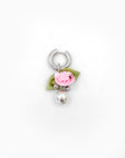 Flora single earring - silver 