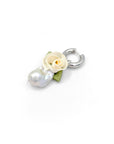 Flora single earring - silver 