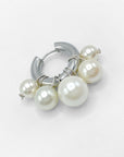 Mono boucle Silver Pearls