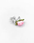 Flora single earring - silver 