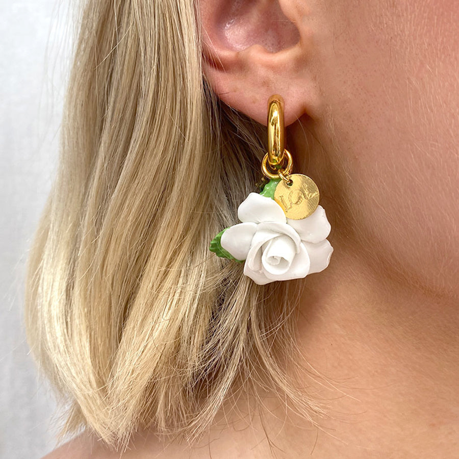 Mono boucle White Garden