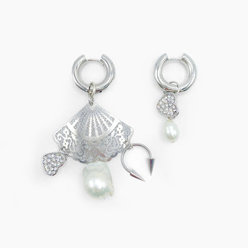 Boucles d'oreilles Eventail