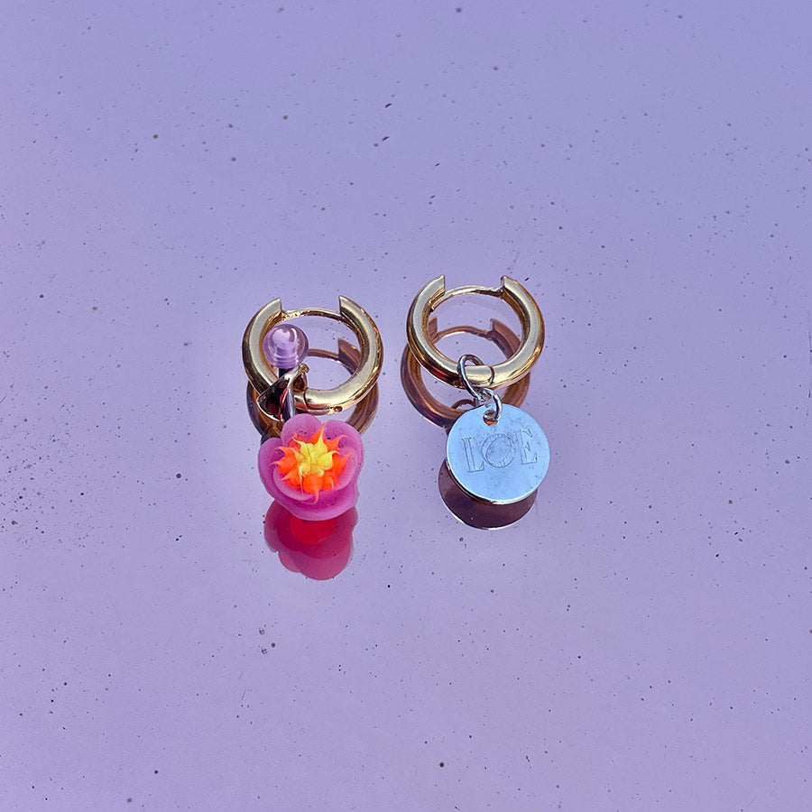 Boucles d'oreilles Floral Virus