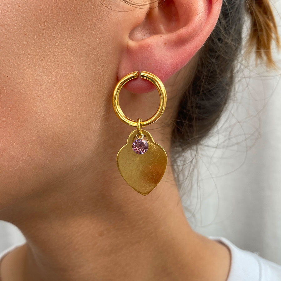 Boucles d'oreilles Roi Soleil