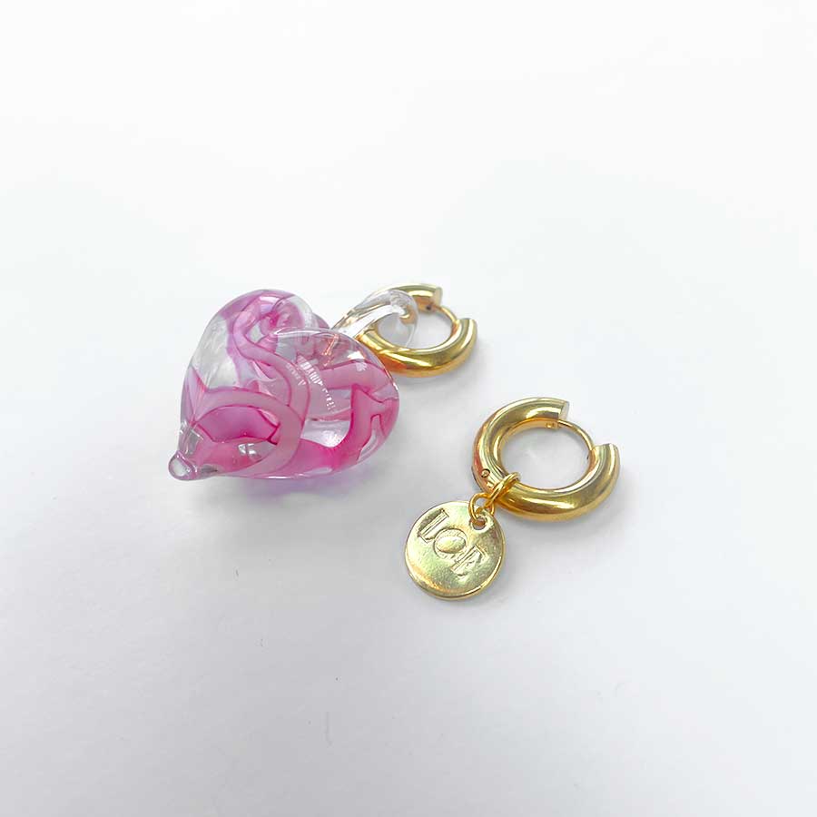 Boucles d'oreilles Ruban