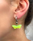 Boucles d'oreilles Techno Butterfly