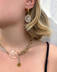 Coffret Collier & boucles Frozen Flower