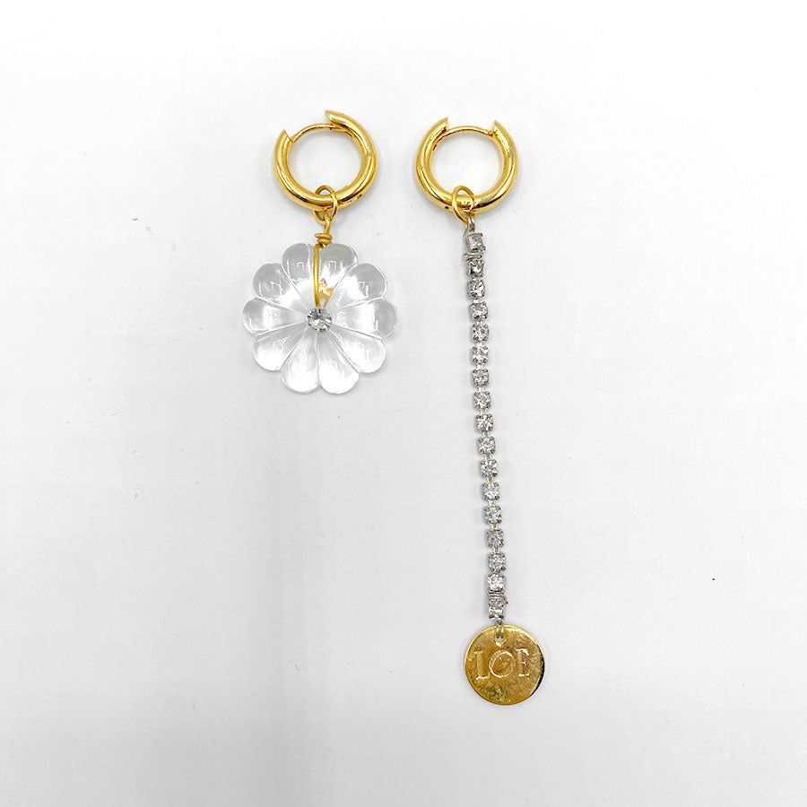 Coffret Collier & boucles Frozen Flower