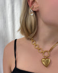 Coffret Collier & earcuff I Give You My Heart