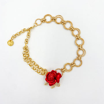 Collier Red Lip Gold