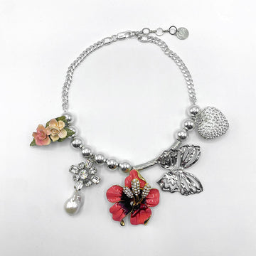 Collier Chunky Hibiscus