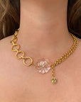 Collier Fleur doré Goldy