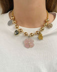 Collier Lucky Pink