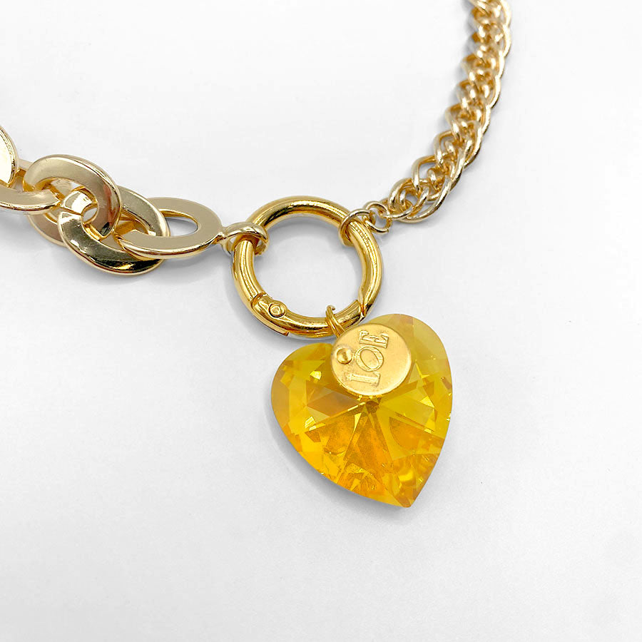 Collier coeur Sunny