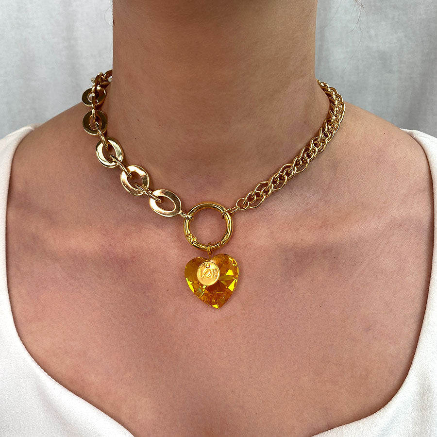 Collier coeur Sunny