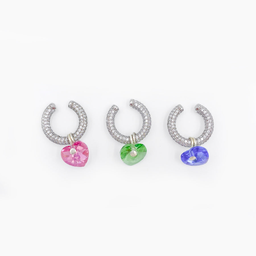 Earcuff Drama Argenté