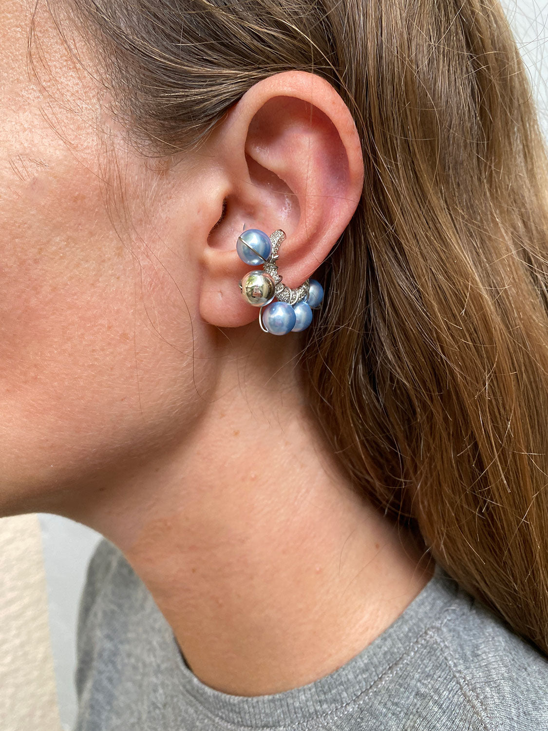 Earcuff Fairytale - blue