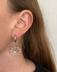 Boucles d'oreilles Silver Life On Earth